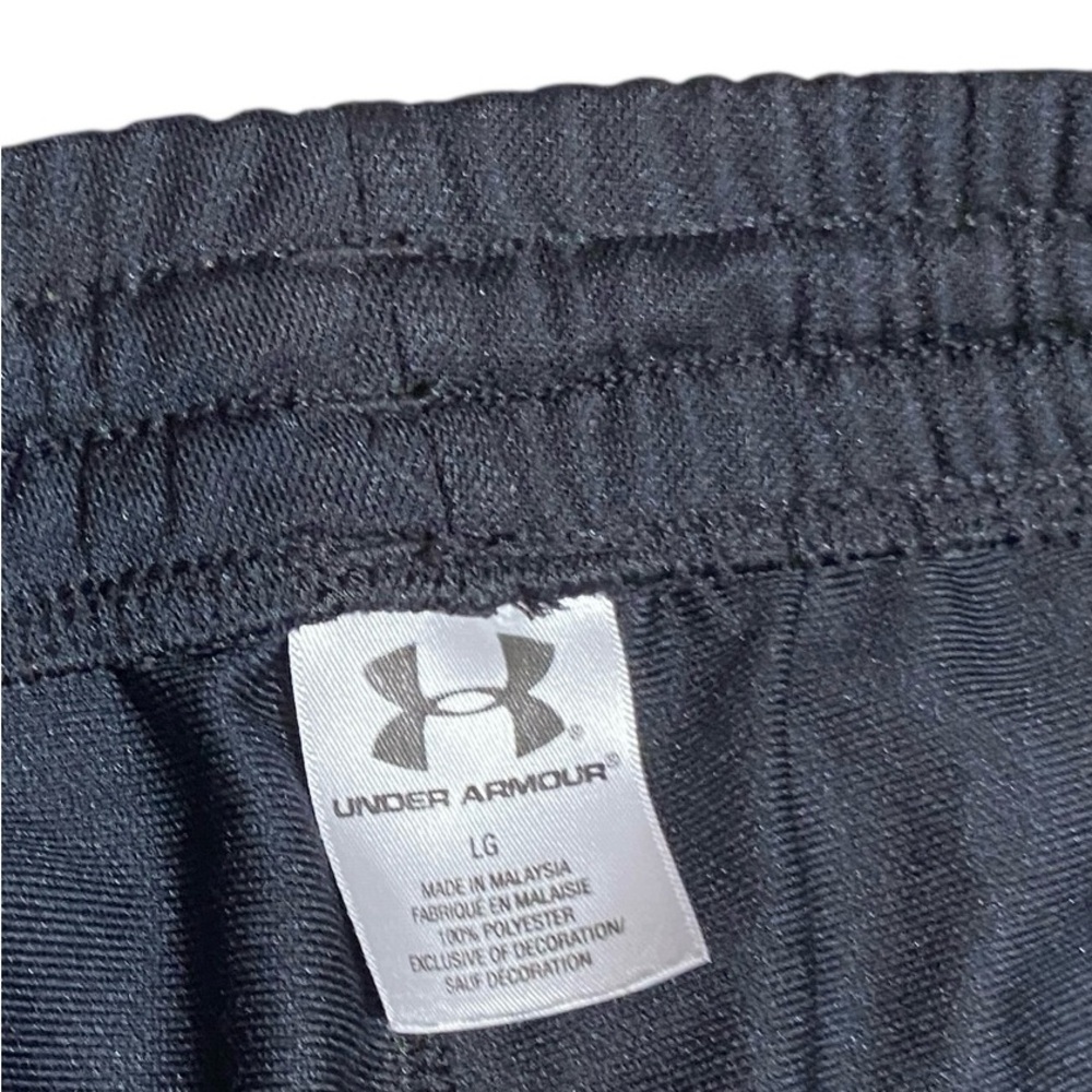 Under Armour Women’s Black Joggers with Zipper Ankles - Size Large - Picture 8 of 10